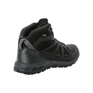 Jack Wolfskin 4051261_6000 Woodland 2 Texapore Mid M Black Erkek Outdoor Bot