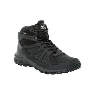 Jack Wolfskin 4051261_6000 Woodland 2 Texapore Mid M Black Erkek Outdoor Bot