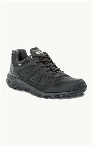 Jack Wolfskin 4051271_6000 Woodland 2 Texapore Low M Black Erkek Outdoor Ayakkabı