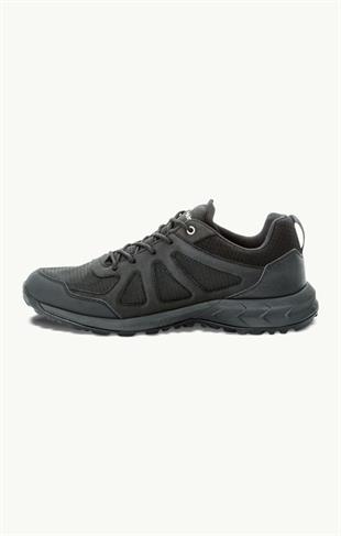 Jack Wolfskin 4051271_6000 Woodland 2 Texapore Low M Black Erkek Outdoor Ayakkabı