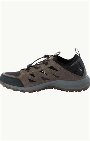 Jack Wolfskin 4051301 Woodland 2 Hybrid Low Brown/ Phanton Erkek Outdoor Ayakkabı