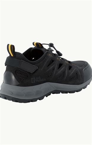 Jack Wolfskin 4051301 Woodland 2 Hybrid Low Phantom /Burly Yellow Xt Erkek Outdoor Ayakkabı