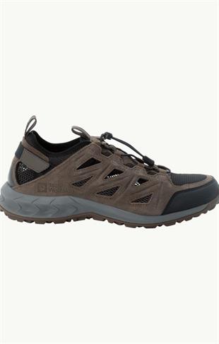 Jack Wolfskin 4051301 Woodland 2 Hybrid Low Brown/ Phanton Erkek Outdoor Ayakkabı