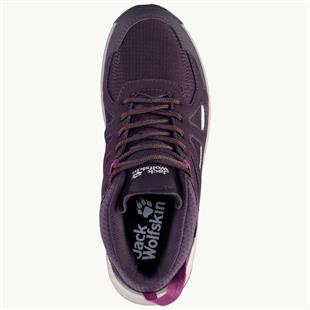 Jack Wolfskin 4051331 Woodland 2 Texapore Mid W Purple/Phantom Kadın Outdoor Bot