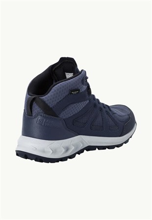 Jack Wolfskin 4051331_1388 Woodland 2 Texapore Mid W Graphite Kadın Outdoor Bot