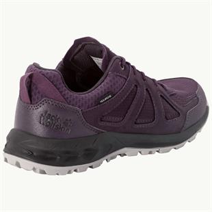 Jack Wolfskin 4051341 Woodland 2 Texapore Low W Purple/Phantom Kadın Outdoor Ayakkabı