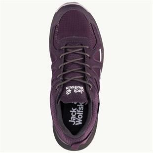 Jack Wolfskin 4051341 Woodland 2 Texapore Low W Purple/Phantom Kadın Outdoor Ayakkabı