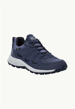 Jack Wolfskin 4051341_1388 Woodland 2 Texapore Low W Graphite Kadın Outdoor Ayakkabı