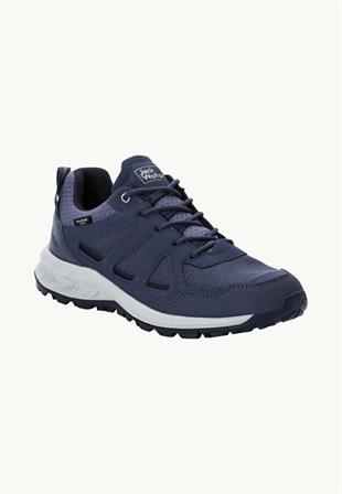 Jack Wolfskin 4051341_1388 Woodland 2 Texapore Low W Graphite Kadın Outdoor Ayakkabı