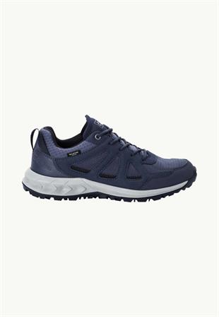 Jack Wolfskin 4051341_1388 Woodland 2 Texapore Low W Graphite Kadın Outdoor Ayakkabı