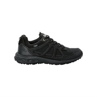 Jack Wolfskin 4051341_6000 Woodland 2 Texapore Low W Black Kadın Outdoor Ayakkabı