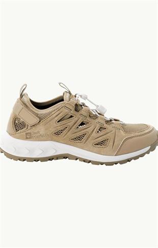 Jack Wolfskin 4051351 Woodland 2 Hybrid Low Sand Dune Kadın Aqua Ayakakbı