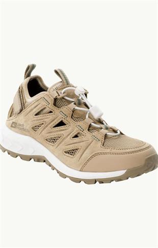 Jack Wolfskin 4051351 Woodland 2 Hybrid Low Sand Dune Kadın Aqua Ayakakbı