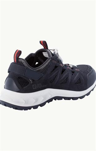 Jack Wolfskin 4051351 Woodland 2 Hybrid Low Dark Blue/Pink Kadın Aqua Ayakkabı
