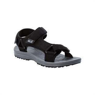 Jack Wolfskin 4052011 Wave Breaker M Black Erkek Sandalet