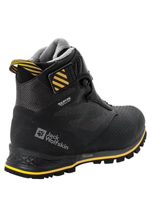 Jack Wolfskin 4053991 1995 Series Texapore Mid M Black/Burly/Yellow XT Erkek Dağ Botu