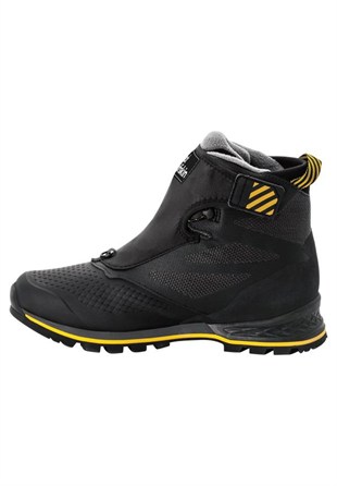 Jack Wolfskin 4053991 1995 Series Texapore Mid M Black/Burly/Yellow XT Erkek Dağ Botu