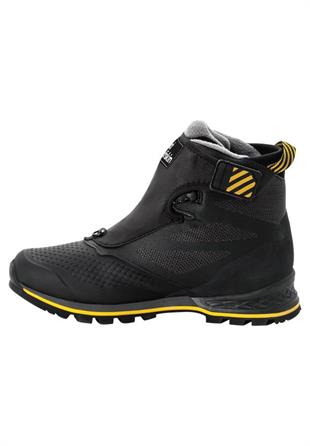 Jack Wolfskin 4053991 1995 Series Texapore Mid M Black/Burly/Yellow XT Erkek Dağ Botu