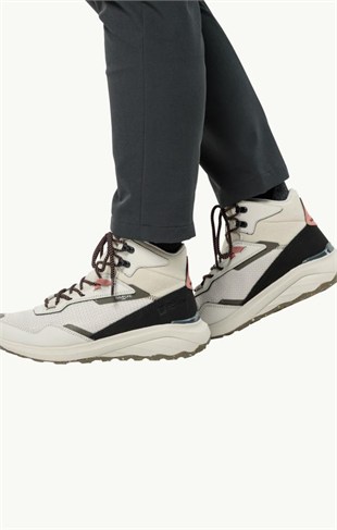 Jack Wolfskin 4059651_6260 Dromoventure Texapore Mid W Dusty Grey Kadın Outdoor Bot