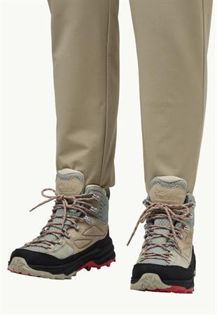 Jack Wolfskin 4064311_4137_F06 Cyrox Texapore Mid W Mint Leaf Kadın Outdoor Bot