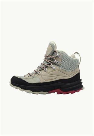 Jack Wolfskin 4064311_4137_F06 Cyrox Texapore Mid W Mint Leaf Kadın Outdoor Bot