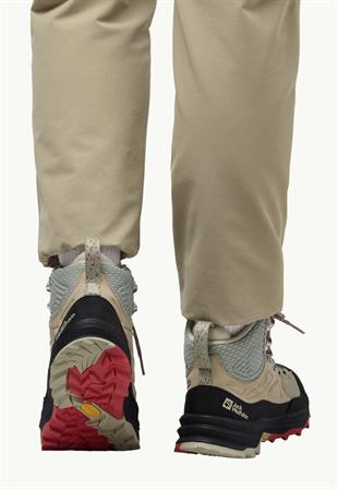 Jack Wolfskin 4064311_4137_F06 Cyrox Texapore Mid W Mint Leaf Kadın Outdoor Bot