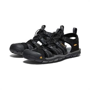 Keen 1008660 Clearwater CNX Black/Gargoyle Erkek Sandalet
