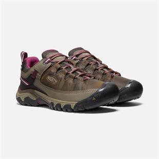 Keen 1018177 Targhee III Wp Weiss/Boysenberry Kadın Outdoor Ayakkabı