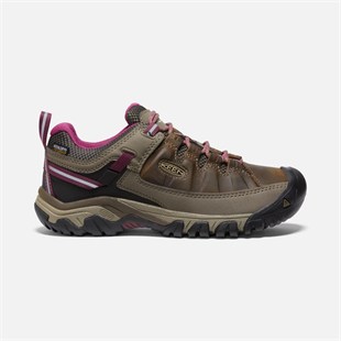 Keen 1018177 Targhee III Wp Weiss/Boysenberry Kadın Outdoor Ayakkabı