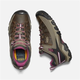 Keen 1018177 Targhee III Wp Weiss/Boysenberry Kadın Outdoor Ayakkabı