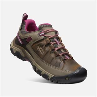 Keen 1018177 Targhee III Wp Weiss/Boysenberry Kadın Outdoor Ayakkabı