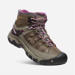 Keen 1018178 Targhee III Mid Wp Weiss/Boysenberry Kadın Outdoor Bot