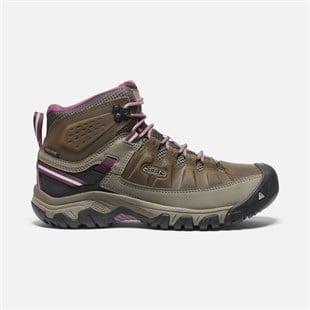 Keen 1018178 Targhee III Mid Wp Weiss/Boysenberry Kadın Outdoor Bot