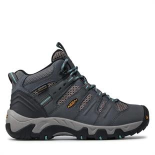 Keen 1020212 Koven Mid Wp Steel Grey/Wasabi Kadın Outdoor Bot