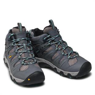 Keen 1020212 Koven Mid Wp Steel Grey/Wasabi Kadın Outdoor Bot