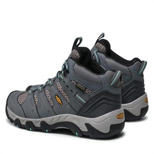 Keen 1020212 Koven Mid Wp Steel Grey/Wasabi Kadın Outdoor Bot
