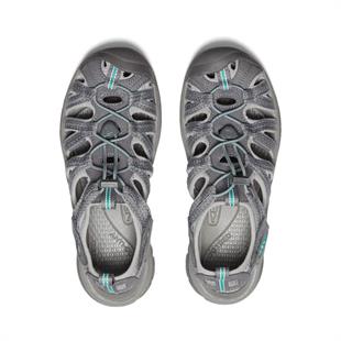 Keen 1022814 Whisper Medium Grey/Peacock Green Kadın Sandalet