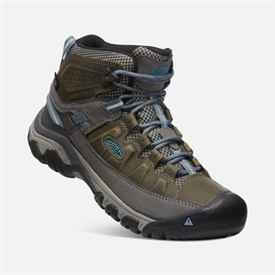 Keen 1023040 Targhee III Mid Wp Magnet/Atlantic Blue Kadın Outdoor Bot