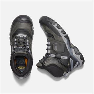 Keen 1024911 Ridge Flex Mid Wp Magnet/Black Erkek Outdoor Bot