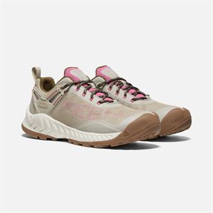 Keen 1025914 NXIS Evo WP Plaza Taupe/Ibis Rose Kadın Outdoor Ayakkabı