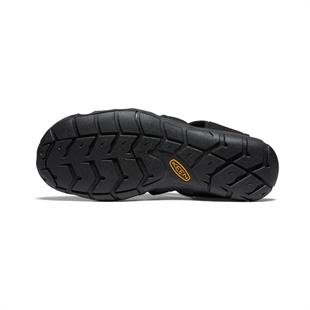 Keen 1026311 Clearwater CNX Triple Black Erkek Sandalet