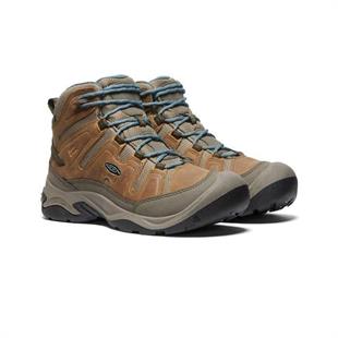 Keen 1026764 Circadia Mid Wp Toasted Cocunut/North Atlantic Kadın Outdoor Bot