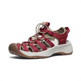 Keen 1027166 Astoria West Sandal Merlot/Scarlet Ibis Kadın Sandalet