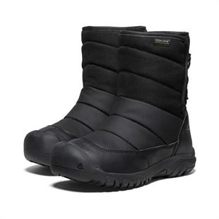 Keen 1027959 Puffrider WP Black/Steel Grey Kadın Outdoor Bot