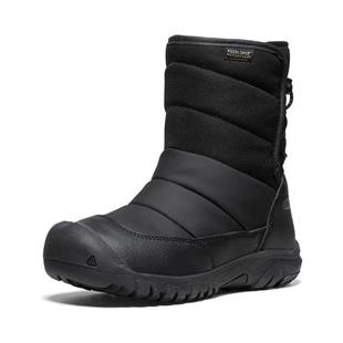 Keen 1027959 Puffrider WP Black/Steel Grey Kadın Outdoor Bot