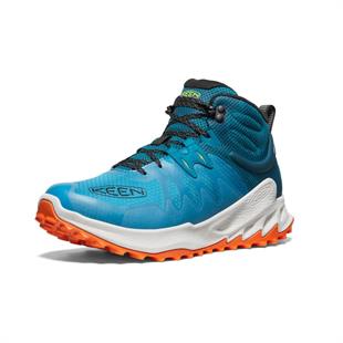 Keen 1028037 Zionic Mid Wp Fjord Blue/Evening Primrose Erkek Outdoor Bot