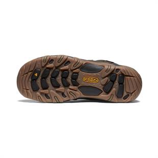 Keen 1028306 Headout Mid WP Black Olive/Fossil Orange Erkek Outdoor Bot