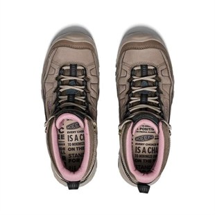 Keen 1028990 Targhee IV WP Brindle/Nostalgia Rose Kadın Outdoor Bot
