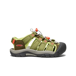 Keen 1030191 Newport Boundless Dark Olive/Scarlett Ibis Kadın Sandalet