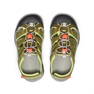 Keen 1030191 Newport Boundless Dark Olive/Scarlett Ibis Kadın Sandalet